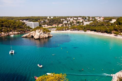 Menorca, Spain - Cala Galdana beach - Menorca car hire